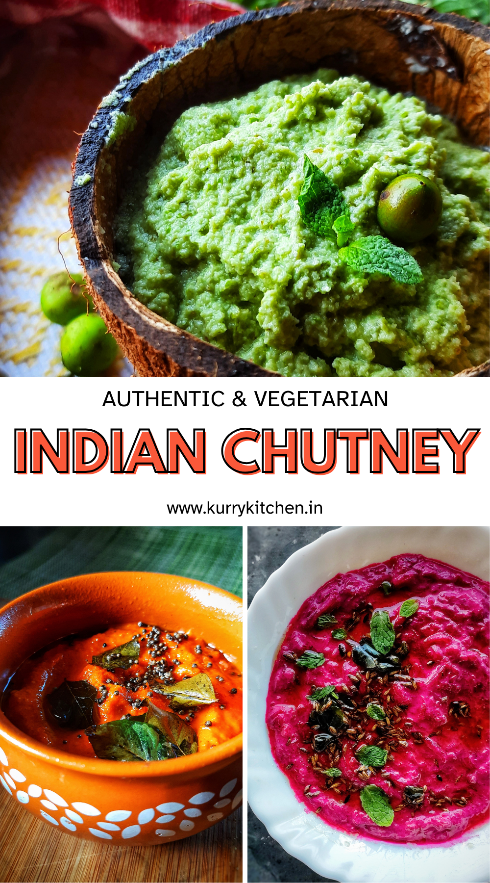 indian chutney recipes pinterest image