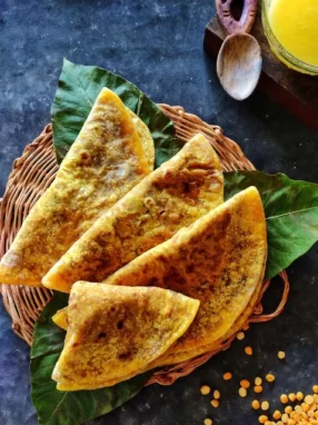 puran poli recipe featured image