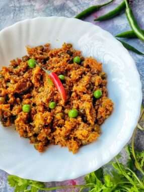 soya keema recipe featured image