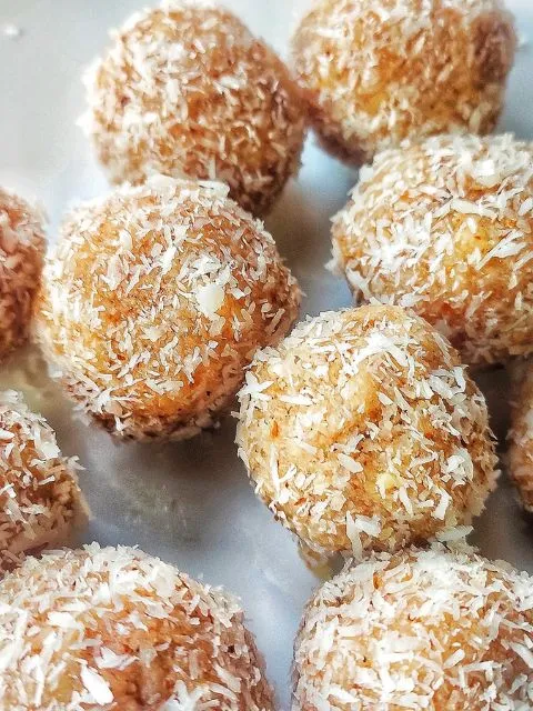 Coconut Almond Ladoo Featured Image