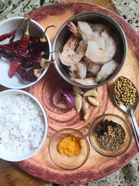 Goan Fish Curry Recipe Ingredients Step 1