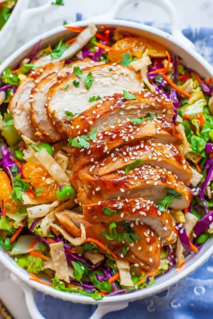 Asian Chicken Salad by Tatyana’s Everyday Food
