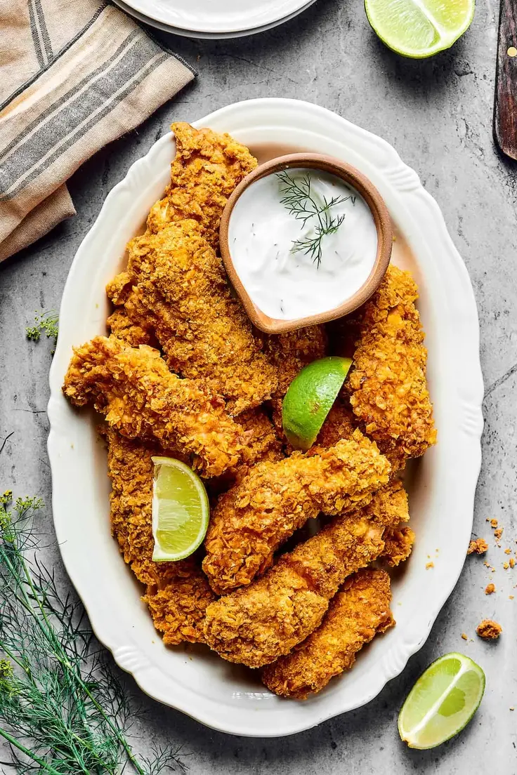 10. Air Fryer Chicken Tempura by Easy Weeknight Recipes
