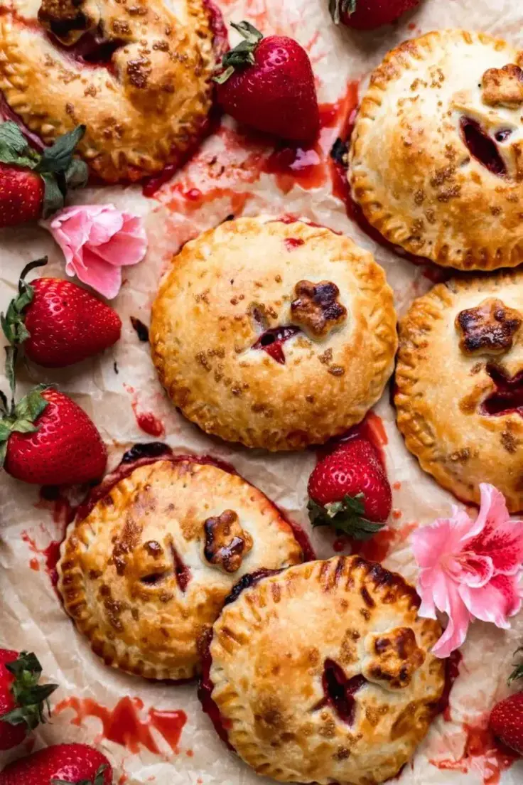 10. Strawberry Hand Pies by The Banana Diaries
