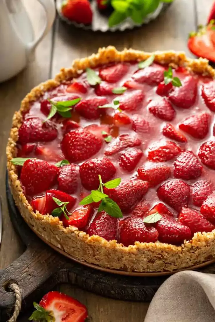 11. Easy Fresh Strawberry Pie (No Jello!) - My Baking Addiction Dessert Recipes
