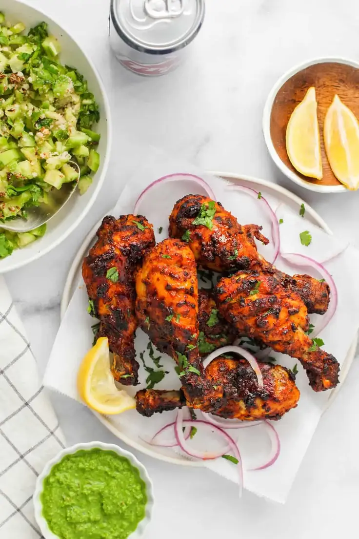 13. Air Fryer Tandoori Chicken by Ministry of Curry
