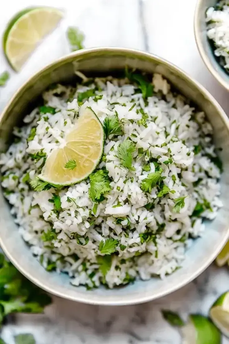 19. Chipotle’s Cilantro Lime Rice by Skinny Taste
