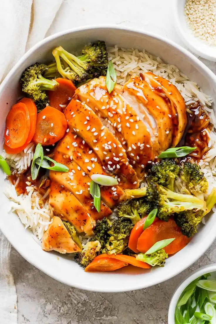 Baked Teriyaki Chicken by The Wooden Skillet
