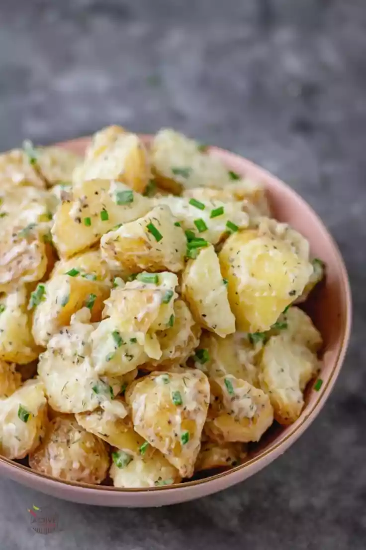 3. Simple Potato Salad by My Active Kitchen Memorial Day Food Ideas
