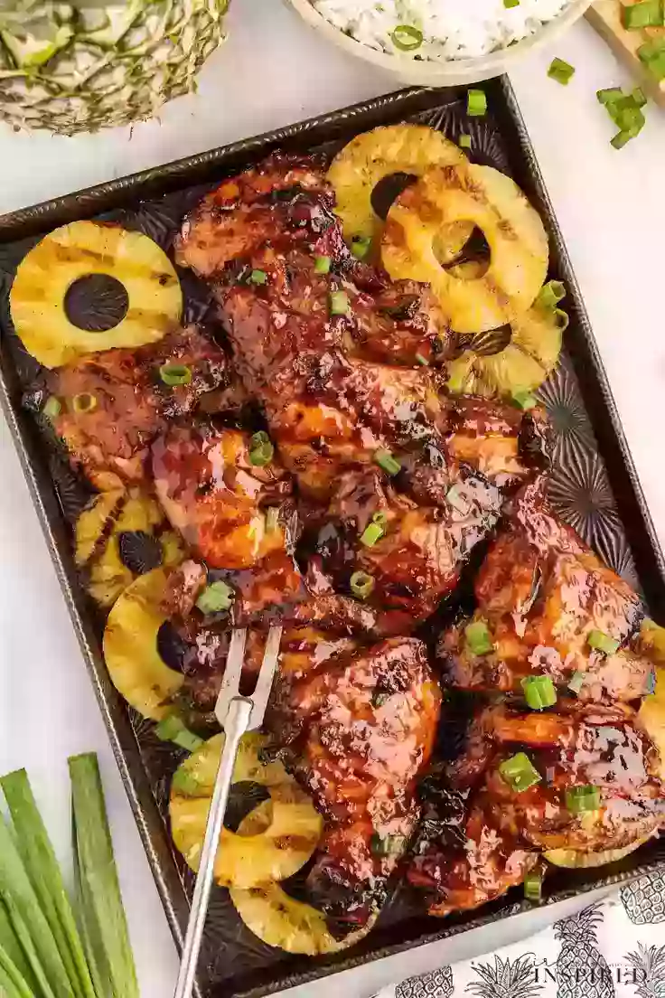 35. Huli Huli Chicken by The Girl Inspired Memorial Day Food Ideas