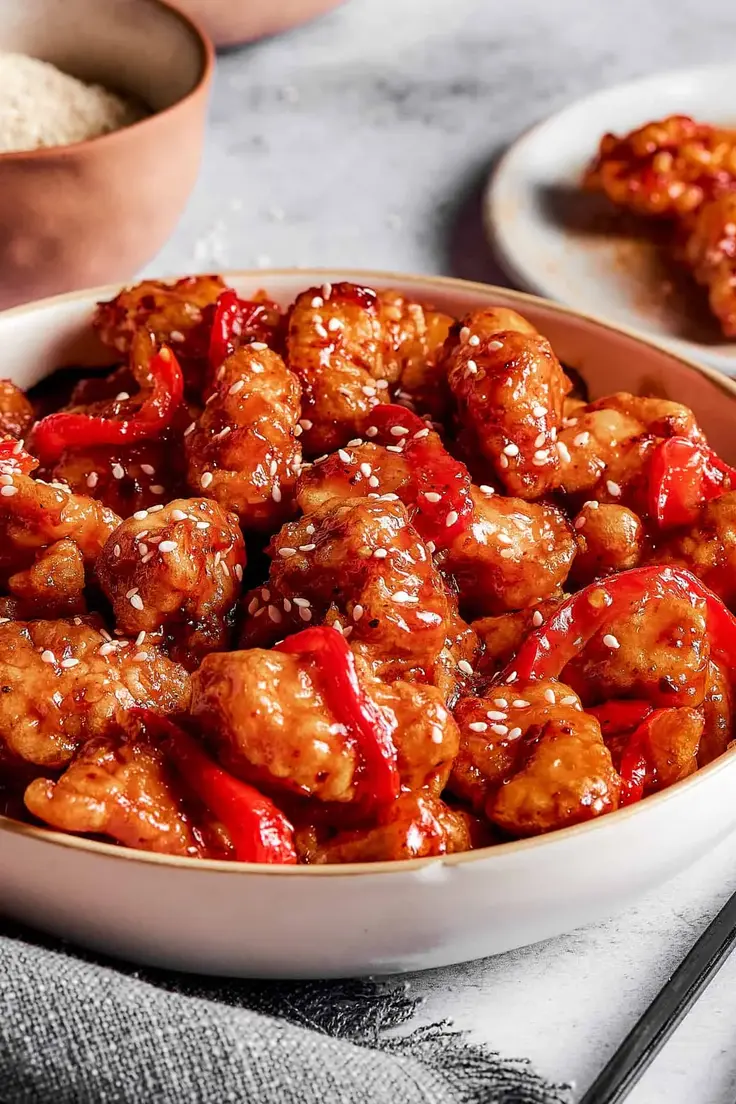 5. General Tso's Chicken by Easy Weeknight Recipes

