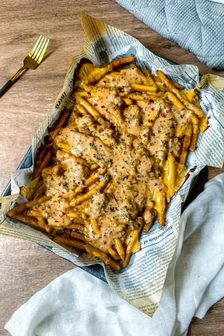 5. In-N-Out Copycat Animal Style Fries by Farah J. Eats

