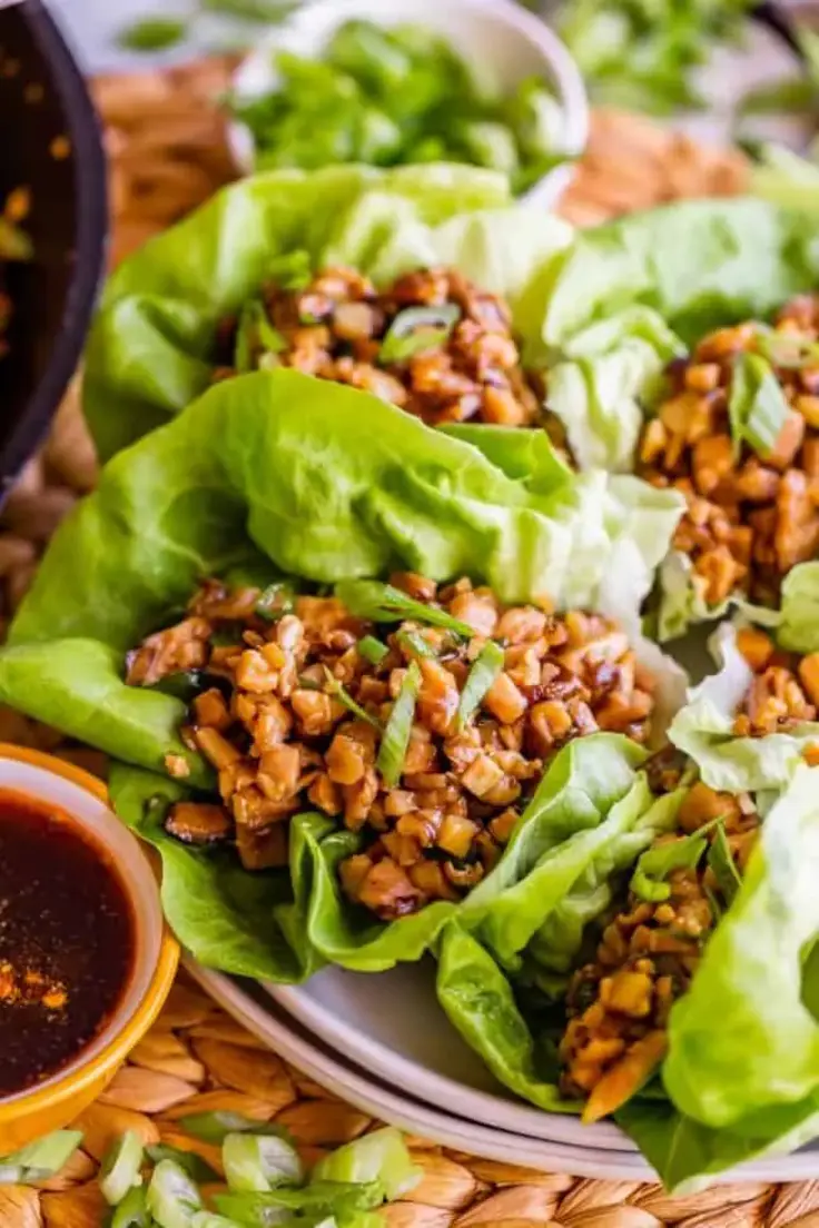 9. Copycat PF Chang’s Lettuce Wraps Recipe by The Food Charlatan
