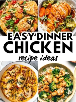 easy chicken recipes for dinner featured image