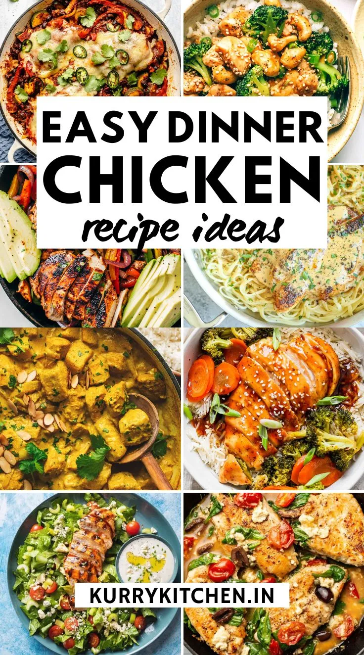 Wholesome Chicken Breast Recipes for Dinners Recipe Roundup Pin