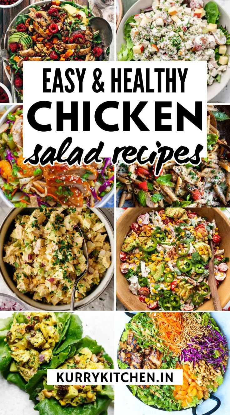 Easy Chicken Salad Recipes Pin