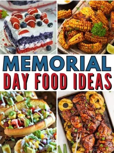 memorial day food ideas featured image