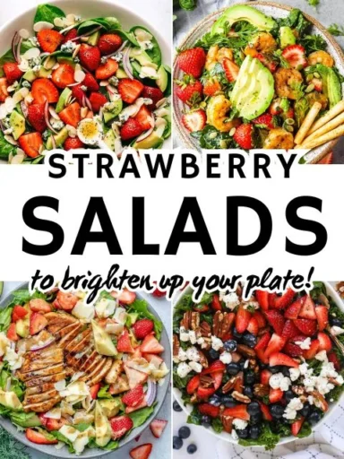 Strawberry Salad Recipes Featured Image