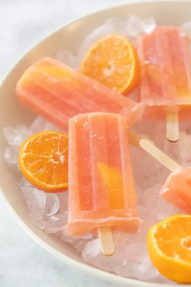 12. Grapefruit and Negroni Popsicle by Sugar and Charm
