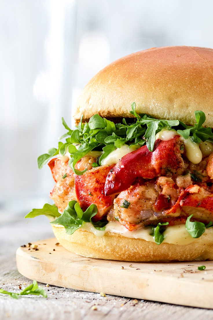 13. Lobster Burger with Brown Butter Aioli by Burkle Hagen

