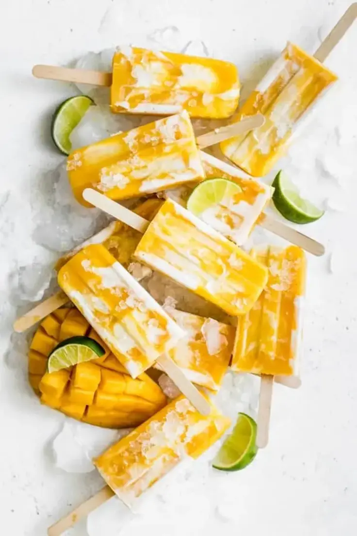 15. Vegan Mango Lassi Popsicle by Choosing Chia (Easy summer popsicle recipes)
