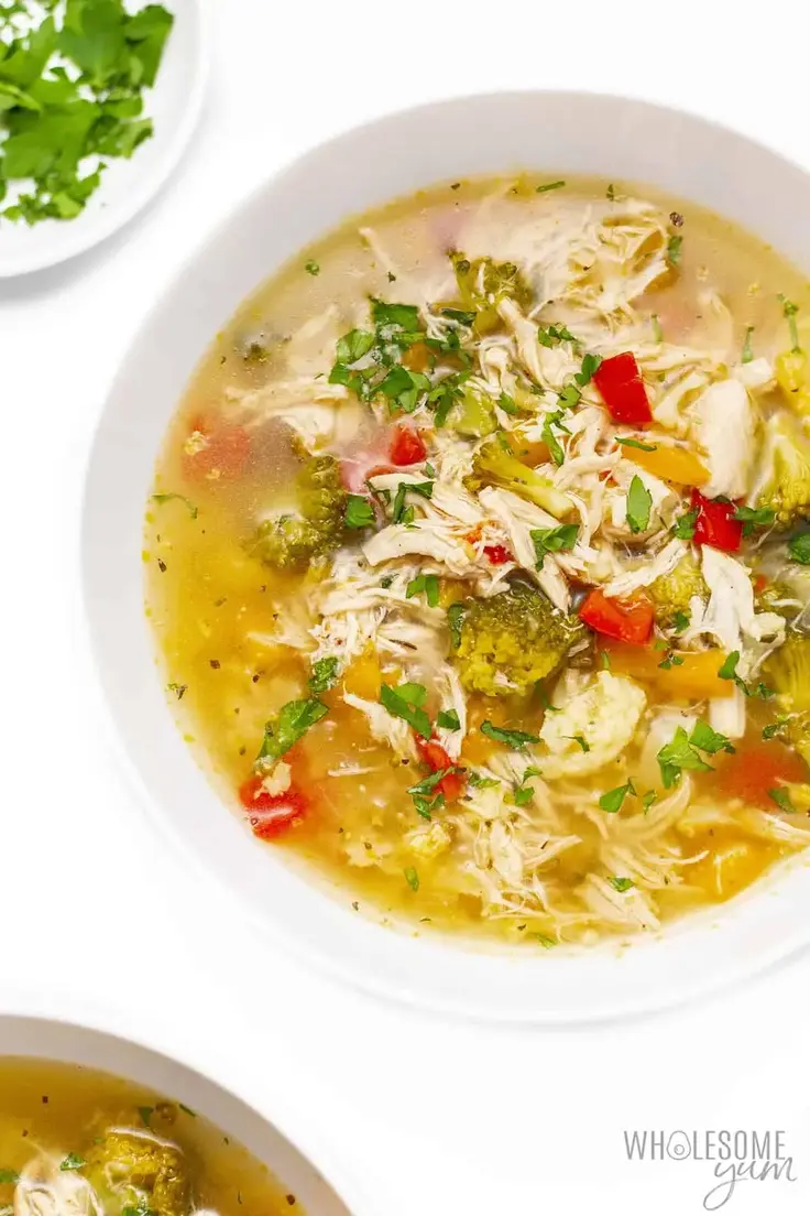 Gluten-Free Healthy Detox Soup by Wholesome Yum
