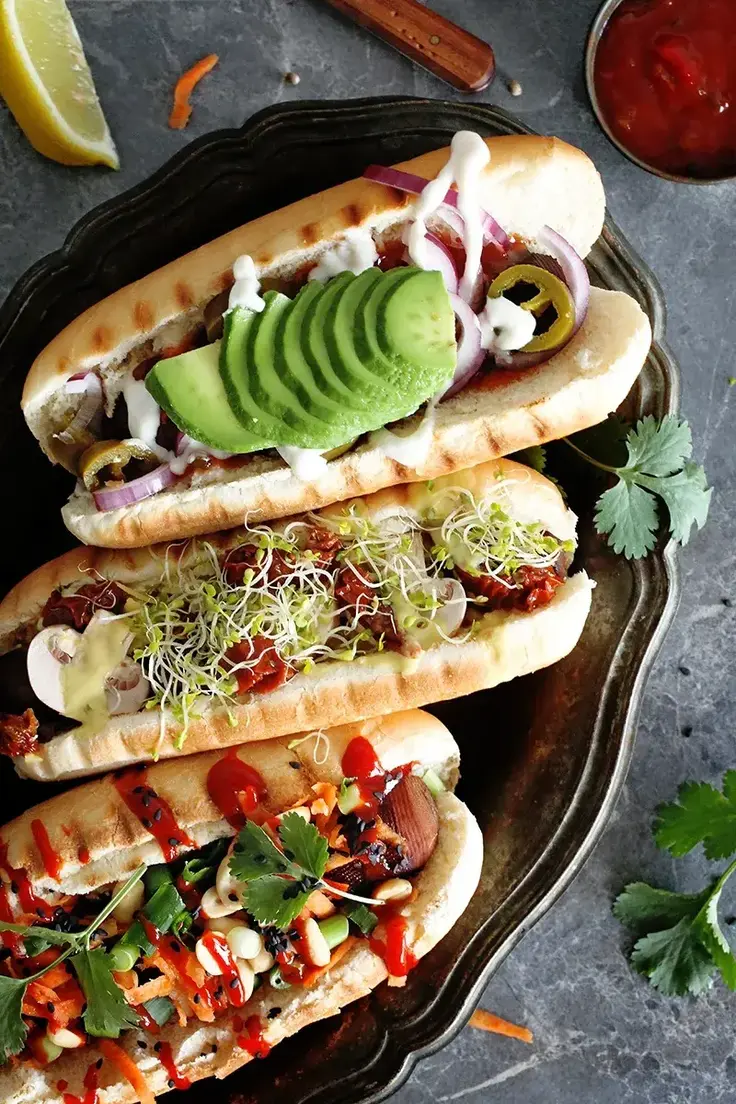 17. Vegan Carrot Hot Dog by Green Evi  (Hot Dog Recipes )
