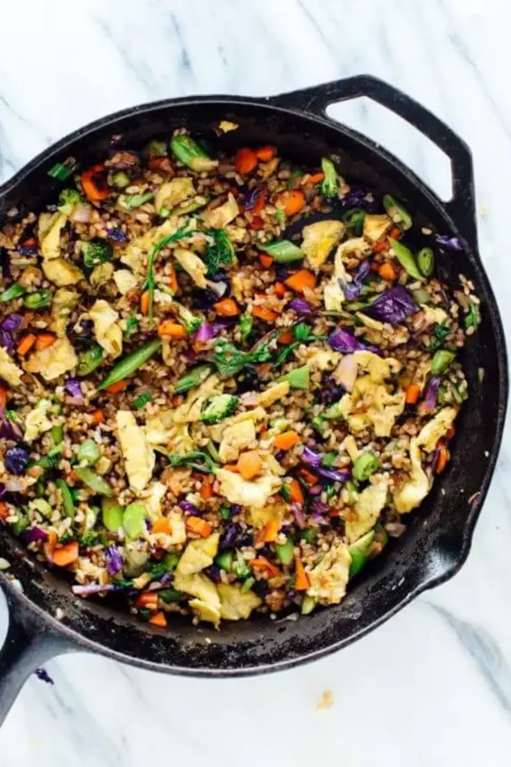 Extra Vegetable Fried Rice by Cookie and Kate

