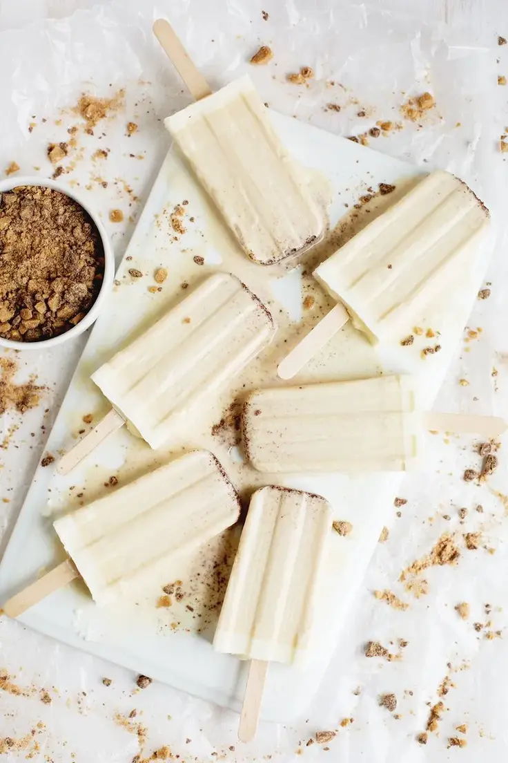 19. Brown Butter Popsicles by A Beautiful Mess (Easy summer popsicle recipes)
