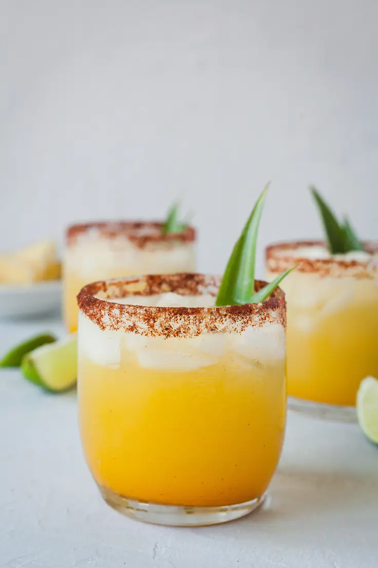 2. Pineapple Margarita by The Live in Kitchen (Best Summer Cocktail Recipes)
