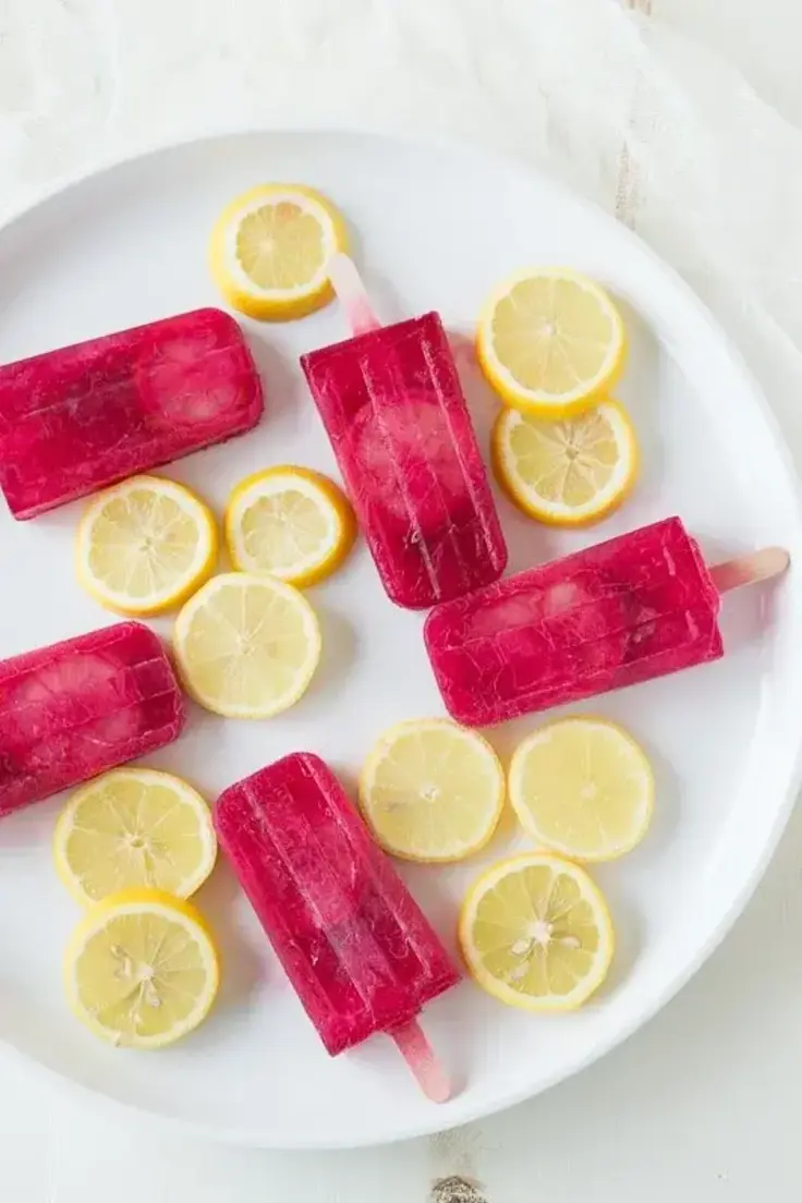 20. Passion Tea Lemonade Popsicles by The First Year Blog
