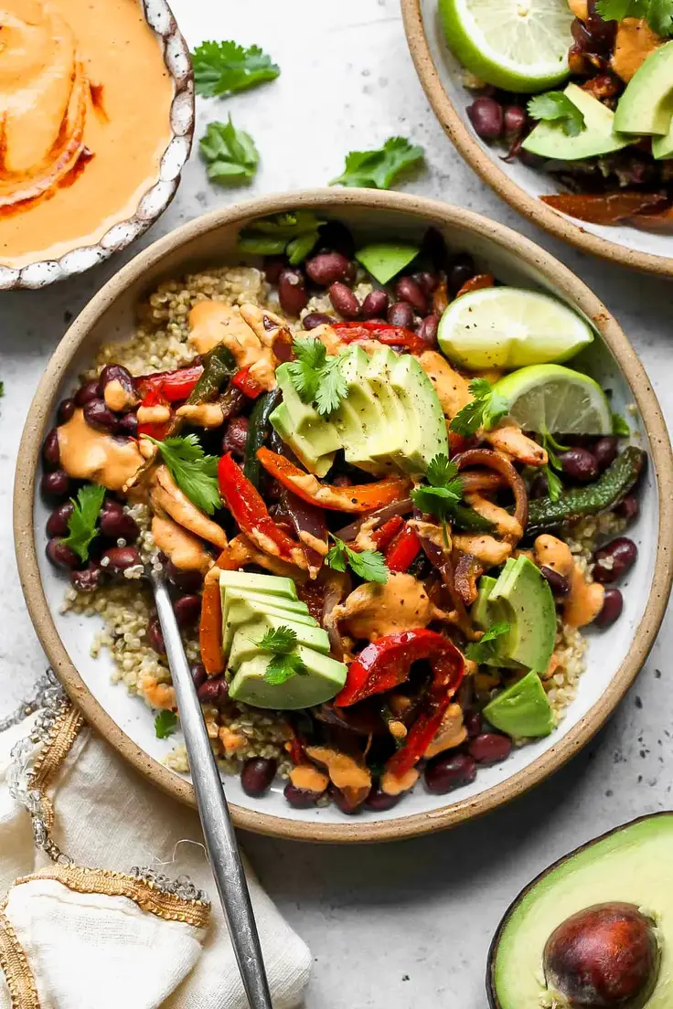 20. Vegan Chipotle Bowls by Dishing Out Health