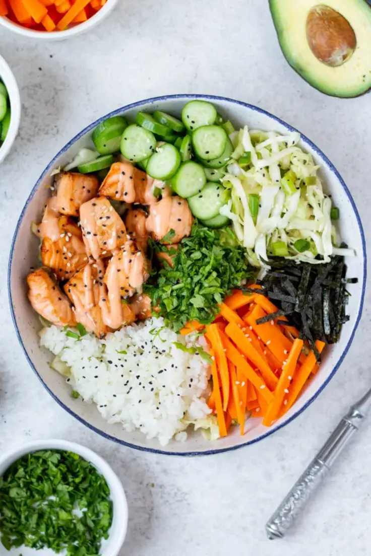 23. Spicy Salmon Bowl by Whole Kitchen Sink
