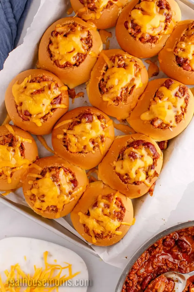 31. Mini Chilli Cheese Dog Bake Recipe by Real House Moms