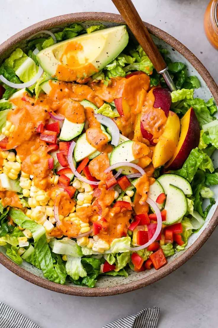 Vegan Farmer’s Market Salad (Vegan Summer Dinner Ideas)
