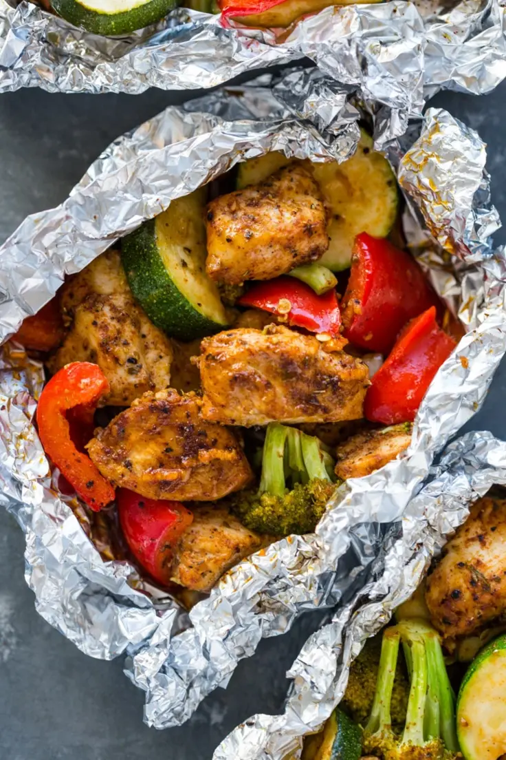 7. Cajun Chicken and Veggies by Gimme Delicious
