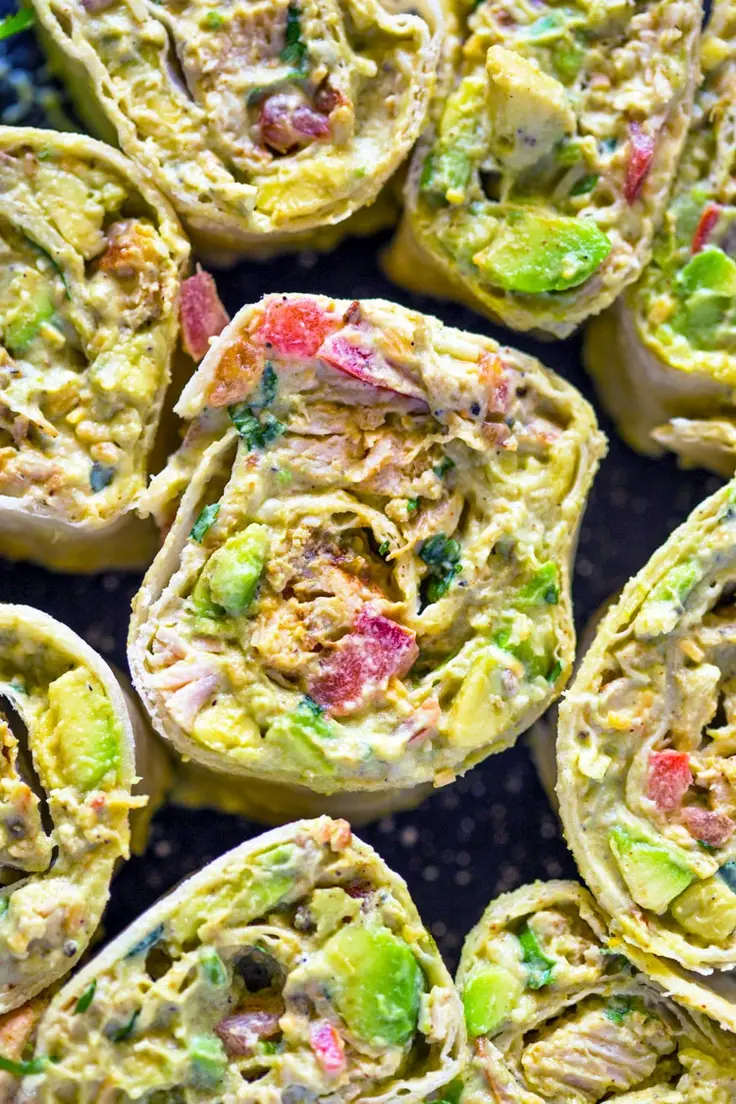 These Quick 10-Minute Chicken and Avocado Roll-Ups are healthy and satisfying!