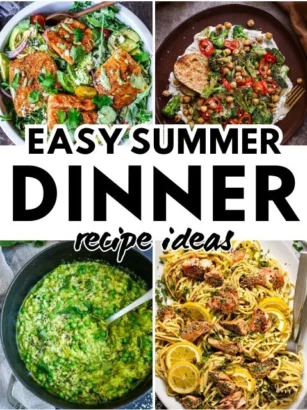 Easy Summer Dinner Recipes Featured Image