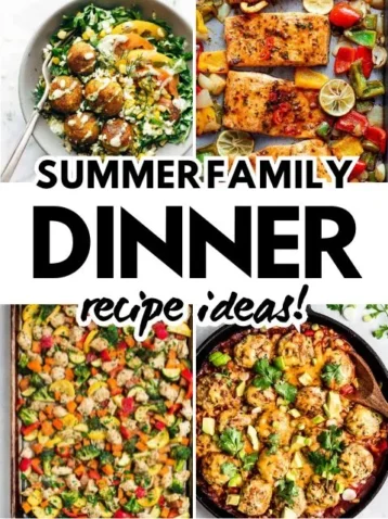 Easy Summer Dinner Recipes for Family Featured Image
