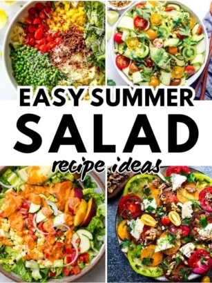 Easy Summer Salad Recipes Featured Image