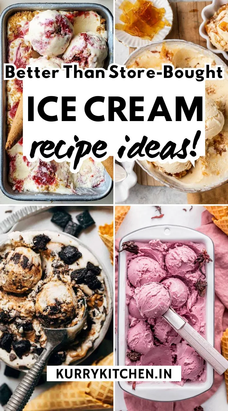 Homemade Ice Cream Recipes Pin