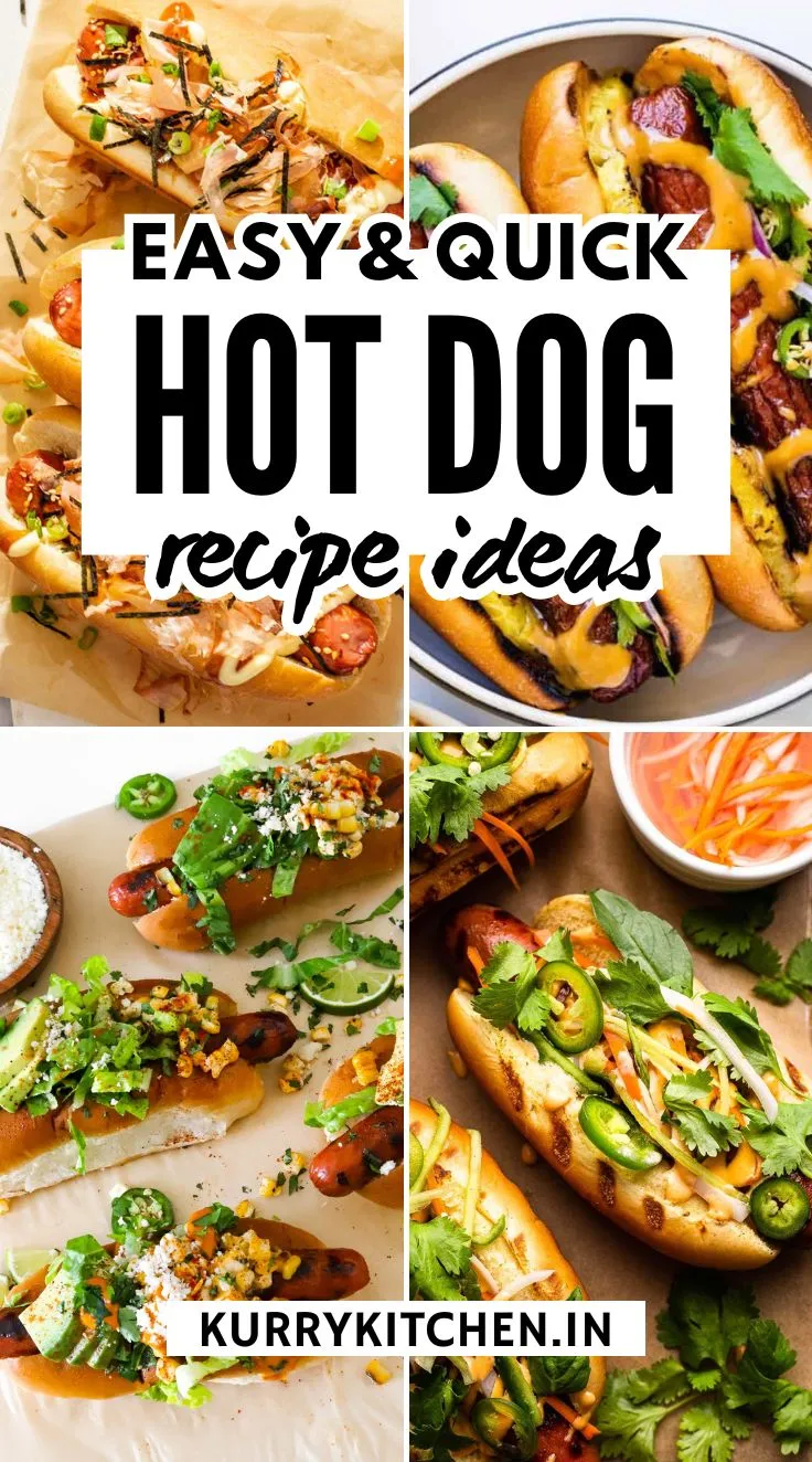 hot dog recipes pin