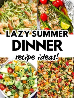 Lazy Summer Dinner Ideas Featured Image