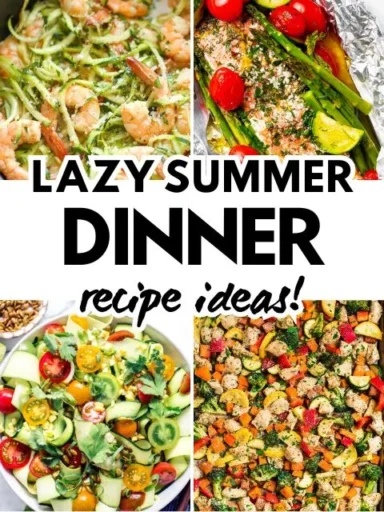 Lazy Summer Dinner Ideas Featured Image
