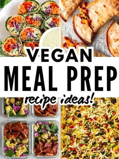 Vegan Meal Prep Ideas Featured Image