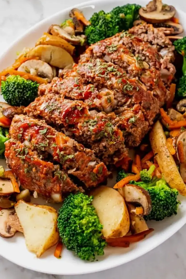 Healthy Ground Beef Meatloaf