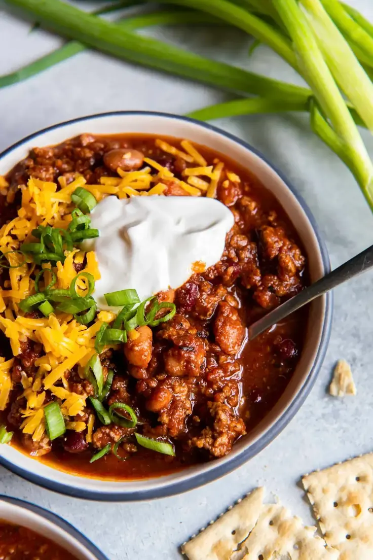 12. Beef Chilli Recipe by Kristine Kitchen Blog