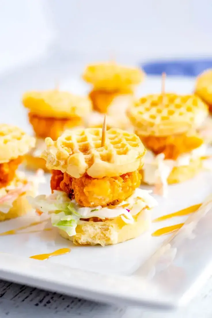 Chicken and Waffle Sliders – 2 Ways