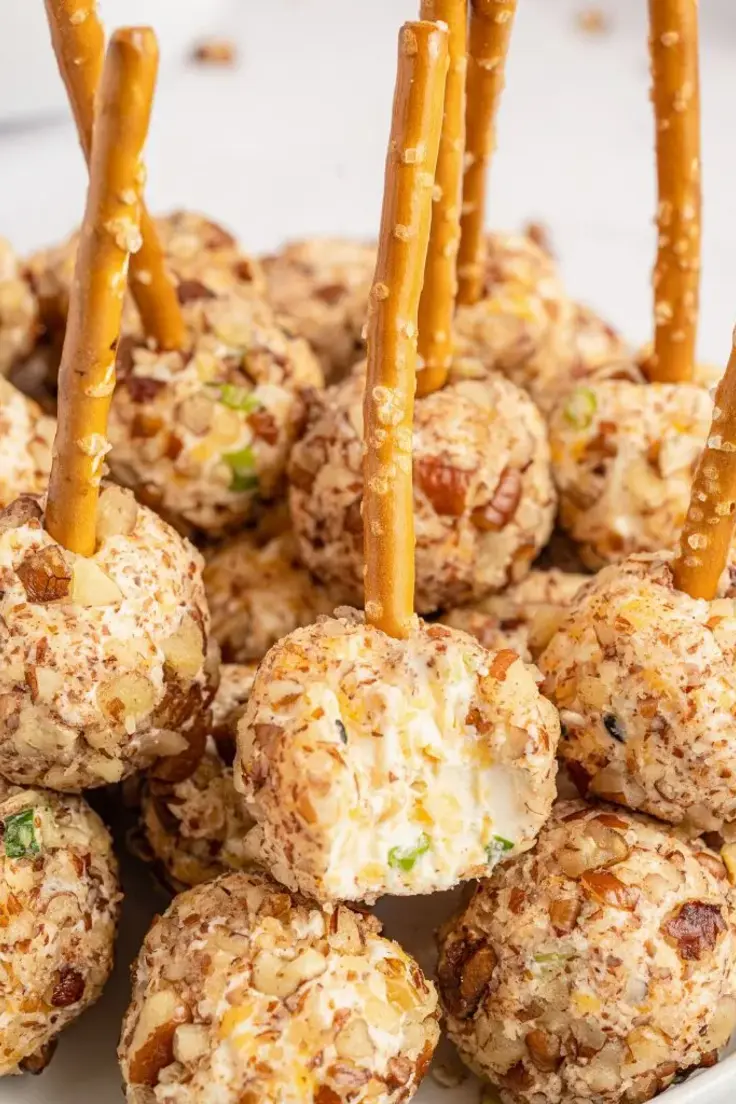 7. Mini Cheeseball Bites Recipe by Together as Family (Easy Finger Food Ideas)