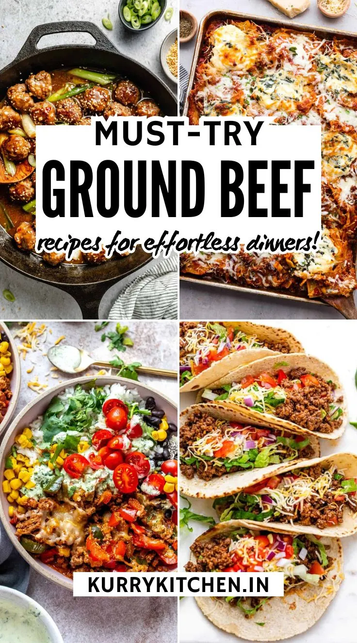 Ground Beef Recipes For Dinner Blog Pin